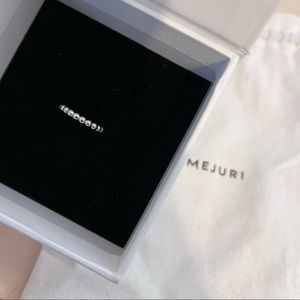 NEW Mejuri Metallic Sphere Ring